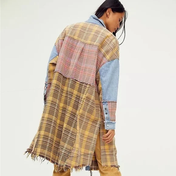 Sedona Plaid Duster - Picture 2 of 4